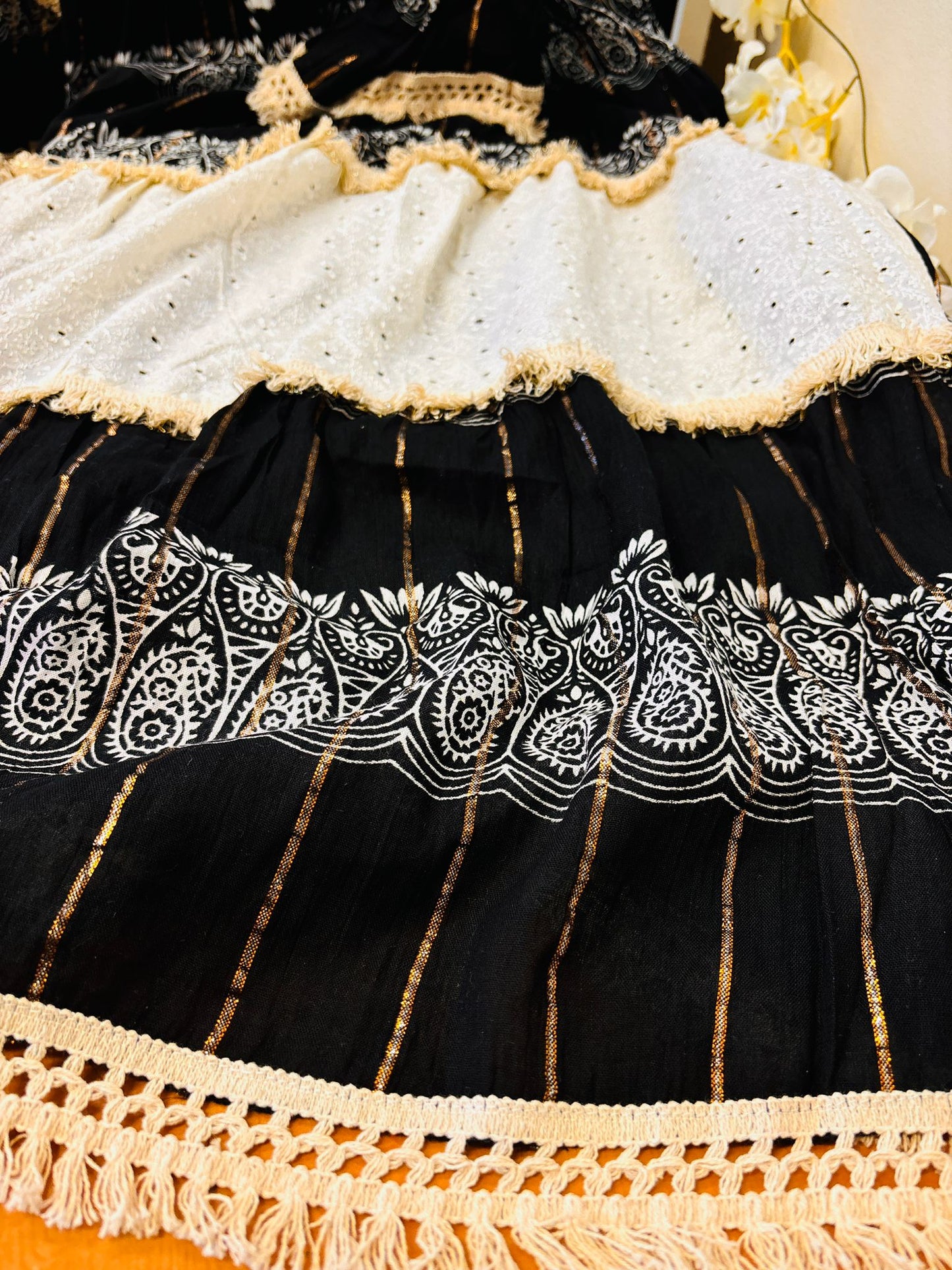 Boho dress with exquisite hand-embroidered, Boho Essence Maxi Summer Long Dress