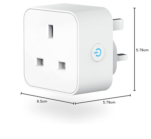 Smart Plug Alexa Plugs, Aoycocr Smart Socket with WiFi & Bluetooth, Works with Amazon Alexa Google Home, APP Remote Control Timer Switch WiFi Plug