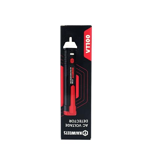 KAIWEETS Electrical Tester Pen – Non-Contact Voltage Detector with Buzzer Alarm, LED Indicator & Wire Breakpoint Finder