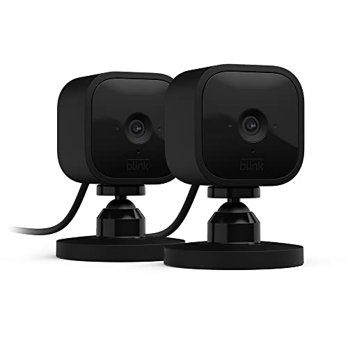 Blink Mini | Indoor plug-in pet security camera, 1080p HD day and night video, motion detection, two-way audio, easy setup, Alexa enabled — 1 camera