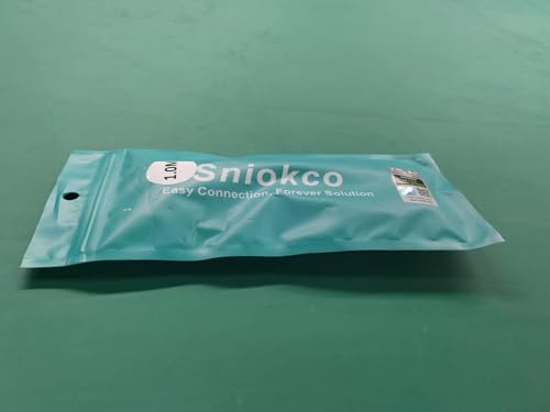 Sniokco 10K 8K HDMI 2.1 Cable 2M, Certified 48Gbps Ultra High Speed HDMI® Cable 0.01ms 4K 240Hz 165Hz 120Hz 8K 60Hz eARC Netflix HDCP 2.3 2.2 DTS:X HDR10+ TV Monitor Projector Roku Sky-Q PS5 X-box