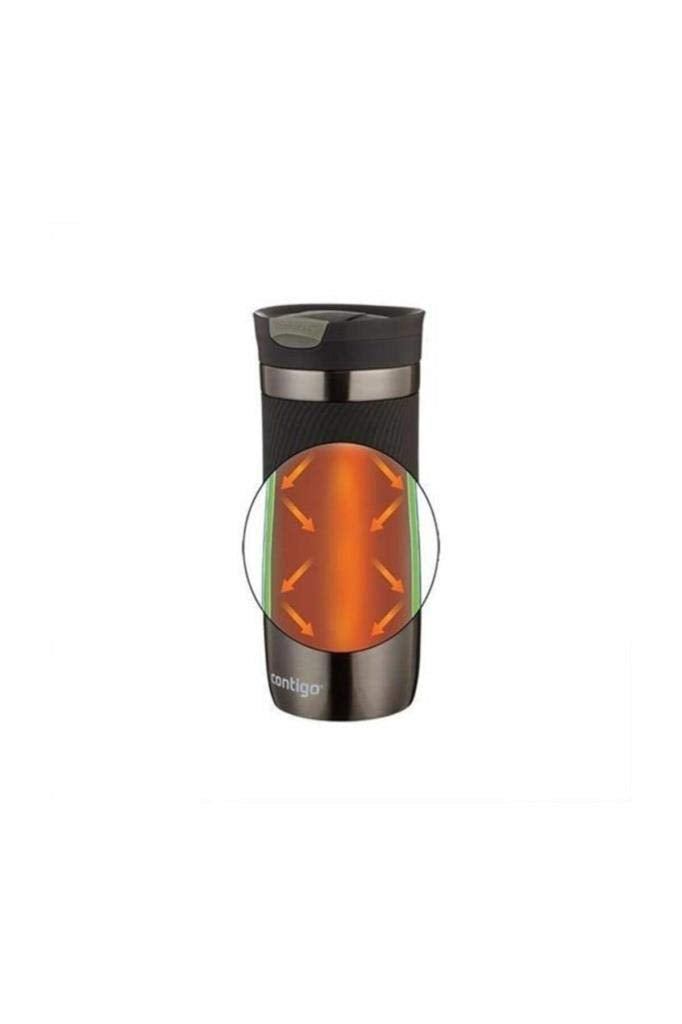 Contigo Byron Snapseal Travel Mug | Stainless Steel Thermal Mug | Vacuum Flask | Leakproof Tumbler | Coffee to Go Mug with BPA Free Easy-Clean Lid