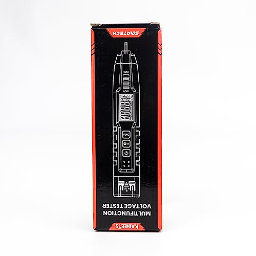 KAIWEETS Electrical Tester Pen – Non-Contact Voltage Detector with Buzzer Alarm, LED Indicator & Wire Breakpoint Finder