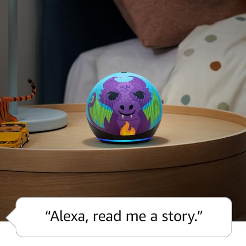 Echo Dot Kids | Wi-Fi and Bluetooth smart speaker with Alexa