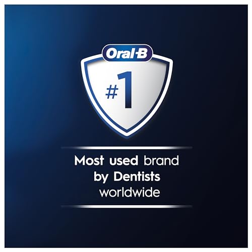 Oral-B Pro Electric Toothbrush For Adults, 1 Cross Action Toothbrush Head & Travel Case, 3 Modes with Teeth Whitening, 2 Pin EU Plug, Black, Oral B