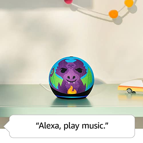 Echo Dot Kids | Wi-Fi and Bluetooth smart speaker with Alexa
