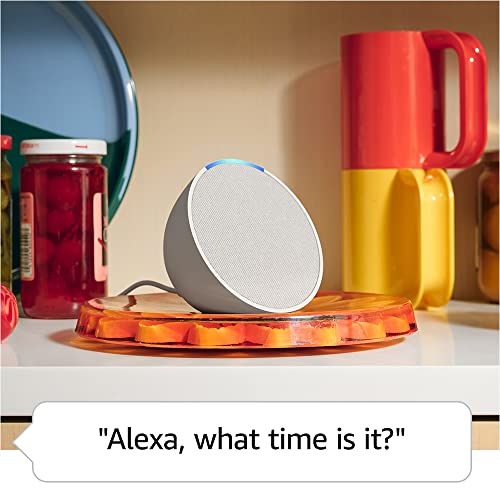 Echo Pop | Full sound compact Wi-Fi and Bluetooth smart speaker with Alexa | Lavender Bloom