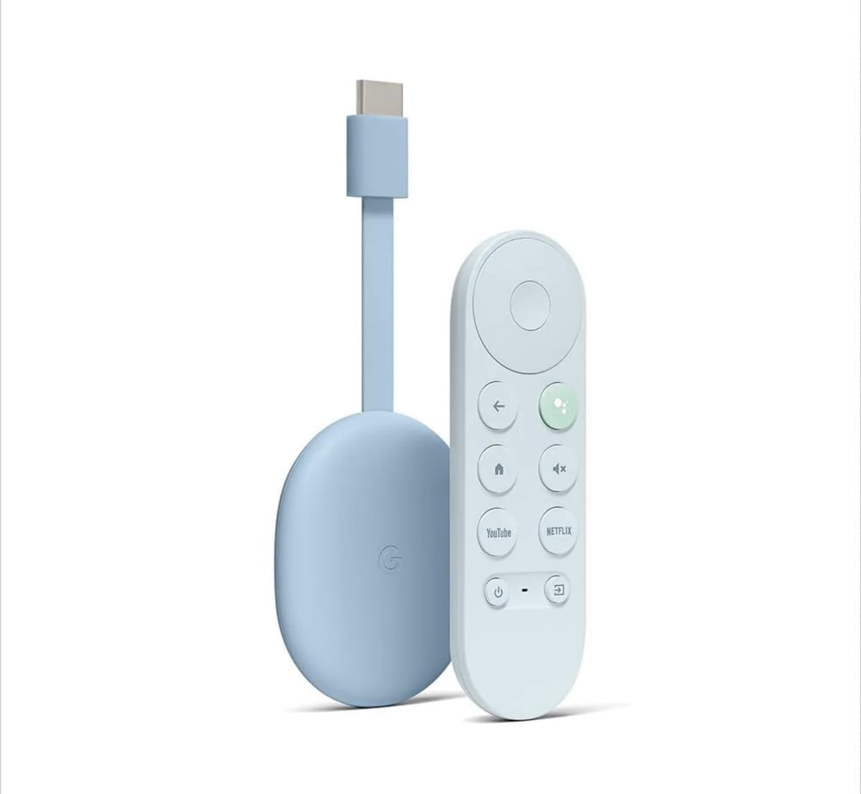 Chromecast with Google TV (4K) Snow – Stream Netflix, NOWTV & More in 4K HDR with Voice Search