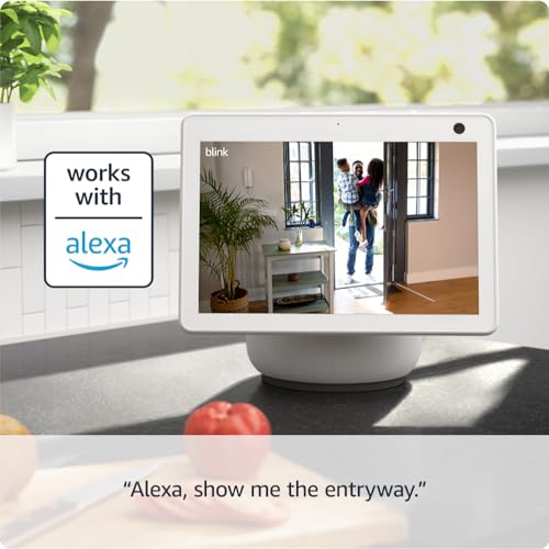 New Blink Mini 2 – Plug-in smart security camera, HD night view in colour, built-in spotlight, two-way audio, motion detection, works with Alexa (Black)
