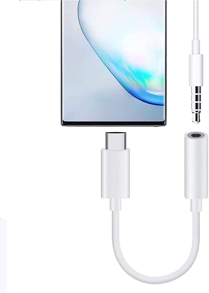 USB C Type C to 3.5mm Headphone Earphone Jack Adapter Audio Adaptor For Samsung Galaxy ,Ultra Note,Huawei, Google Pixel