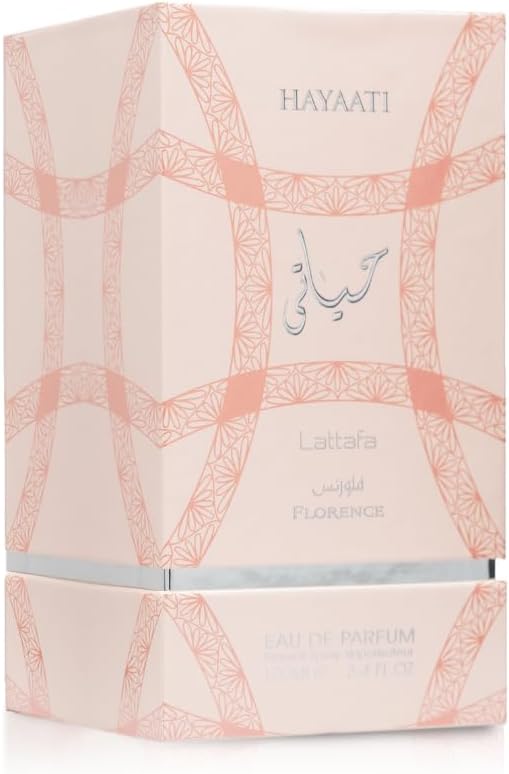 Lattafa Hayaati Florence Eau de Parfum for Women – Long-Lasting Perfume, 100ml