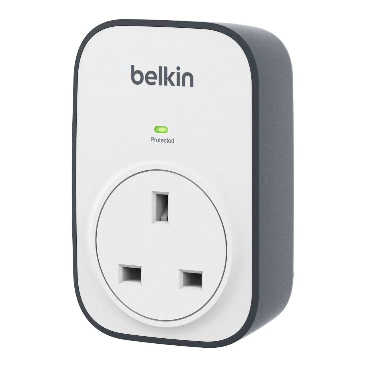 Belkin Surge Protected Extension Lead – 8 Sockets + 2 USB Ports (2.4A), 2m Cable