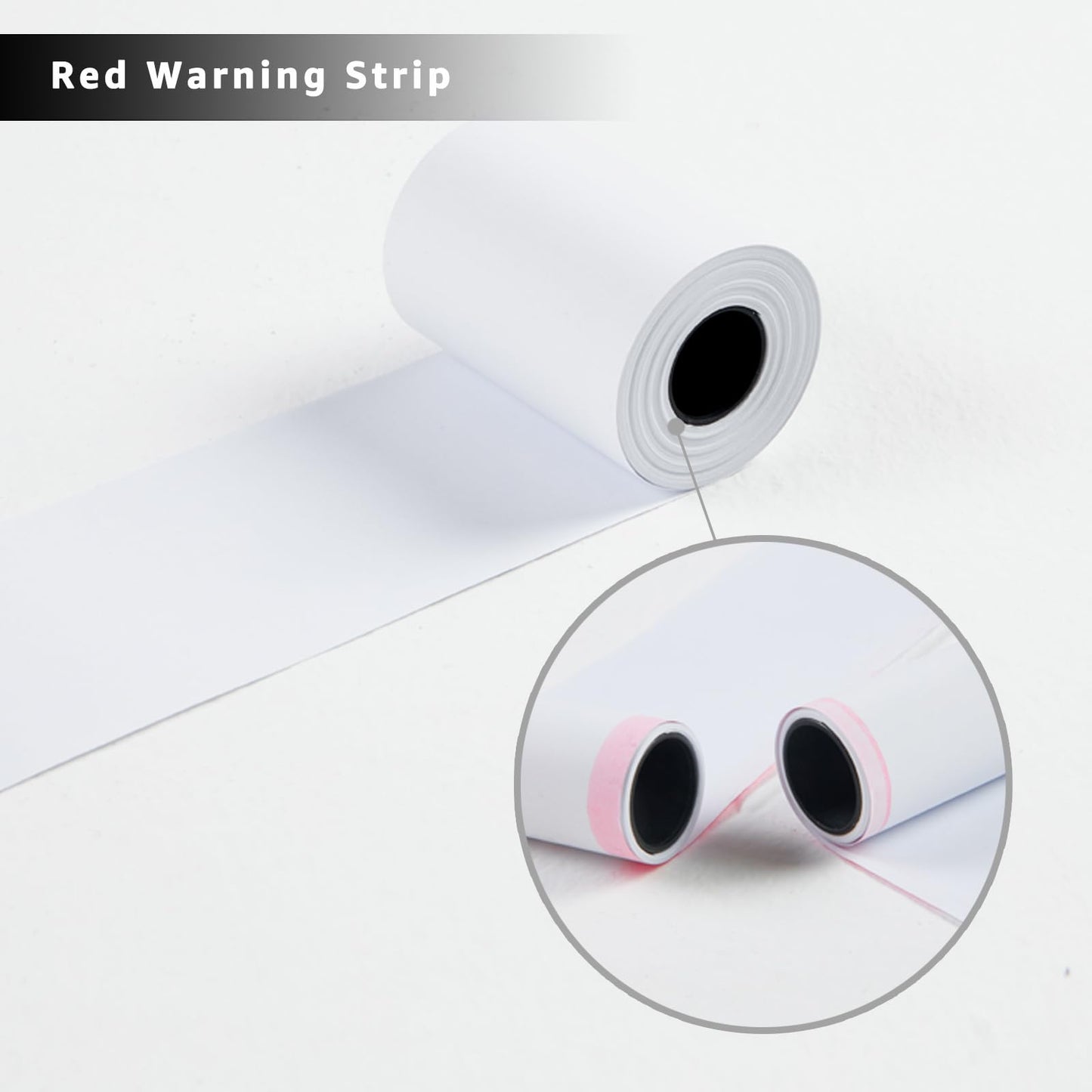 ZEDKAE 57 x 40mm Thermal Till Rolls for PDQ Credit Card Machines | Card Receipt Paper Rolls (Pack of 25)