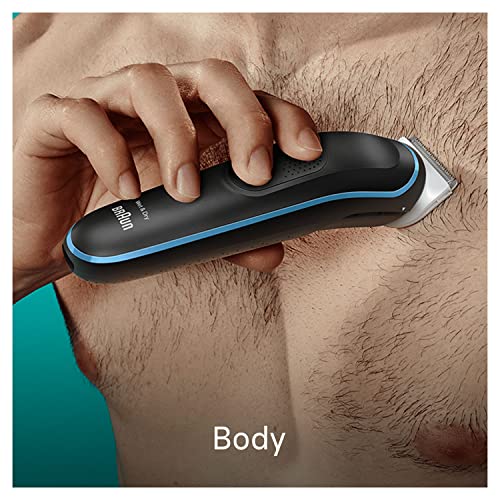 Braun 10-in-1 All-in-One Style Kit Series 5, Male Grooming Kit With Beard Trimmer, Hair Clippers, Nose and Ear Trimmer & Precision Trimmer, Gifts for Men
