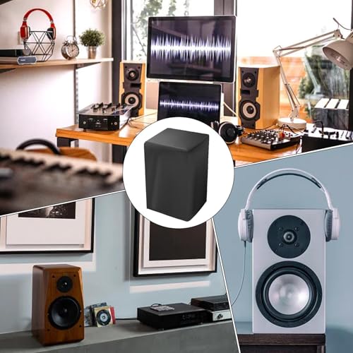 Smileshiney Outdoor Speaker Covers | Speaker Protective Cover Oxford Dust Cover | UV Resistant Protection Bag, Outdoor Garden Patio Courtyard Speaker Cover