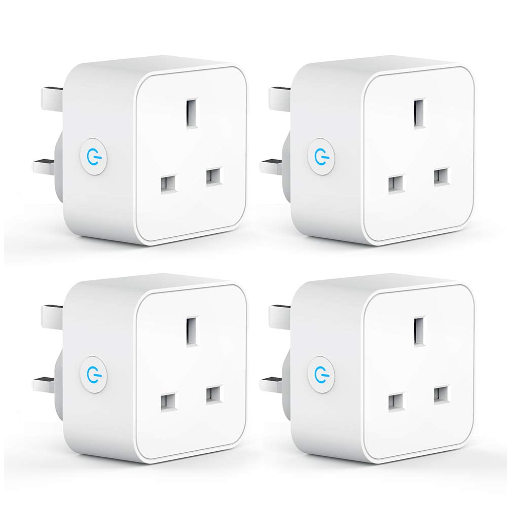 Smart Plug Alexa Plugs, Aoycocr Smart Socket with WiFi & Bluetooth, Works with Amazon Alexa Google Home, APP Remote Control Timer Switch WiFi Plug