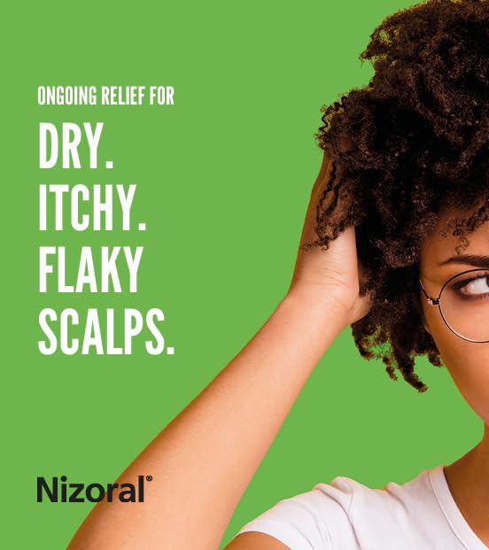 Nizoral Anti-dandruff Shampoo, Treats and Prevents Dandruff, Suitable for Dry Flaky and Itchy Scalp, Contains Ketoconazole - 60ml