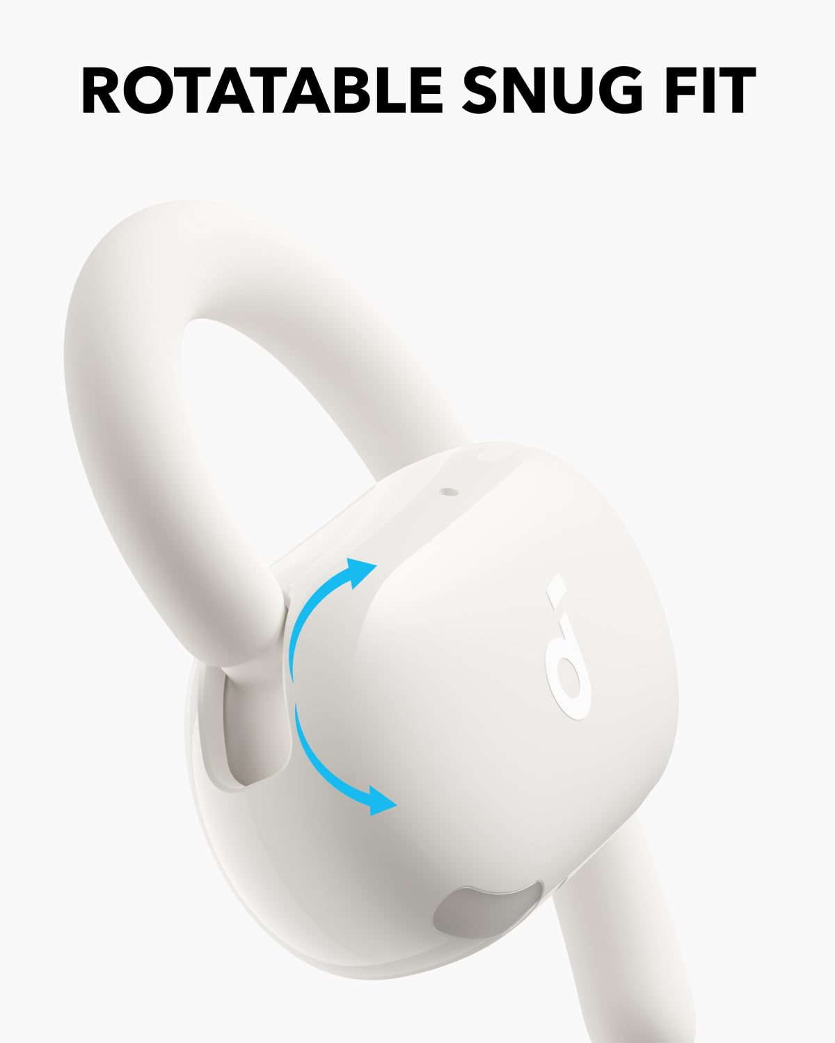 Soundcore V20i by Anker Open-Ear Headphones, Adjustable Ear Hooks, Ultra-Comfort, Snug Fit, Powerful Sound, Clear Calls,Bluetooth