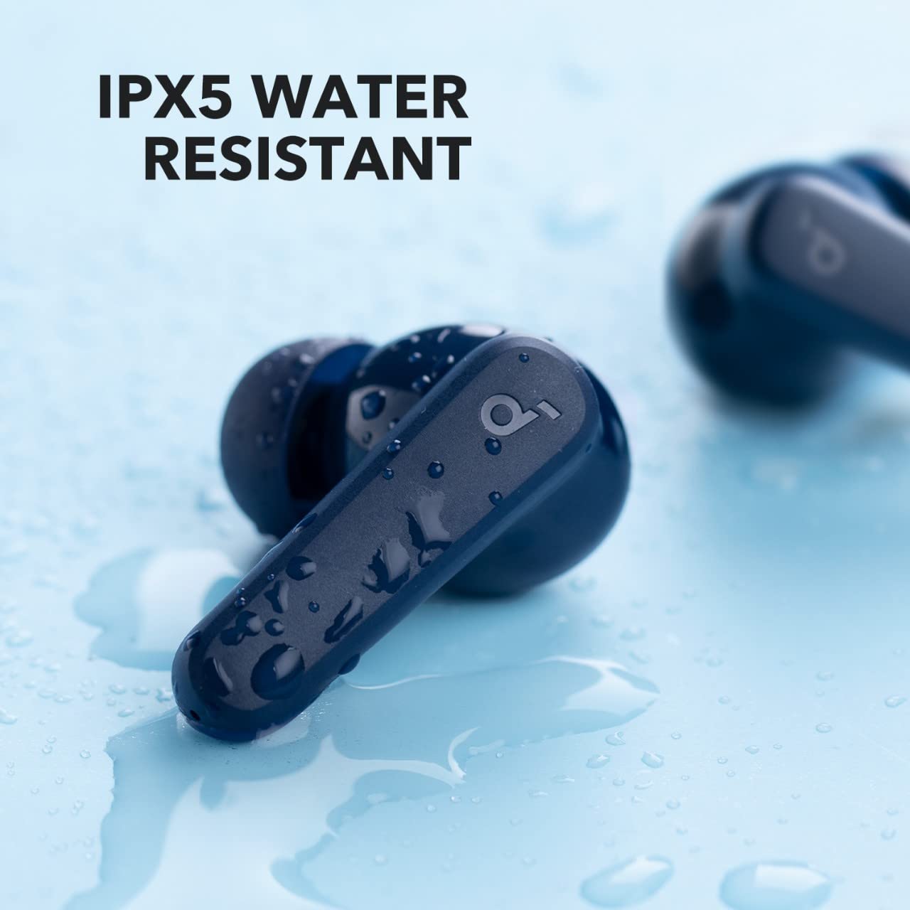 Anker P20i True Wireless Earbuds, 10mm Drivers with Big Bass, Bluetooth 5.3, 30H Long Playtime, IPX5 Water-Resistant, 2 Mics for AI Clear Calls