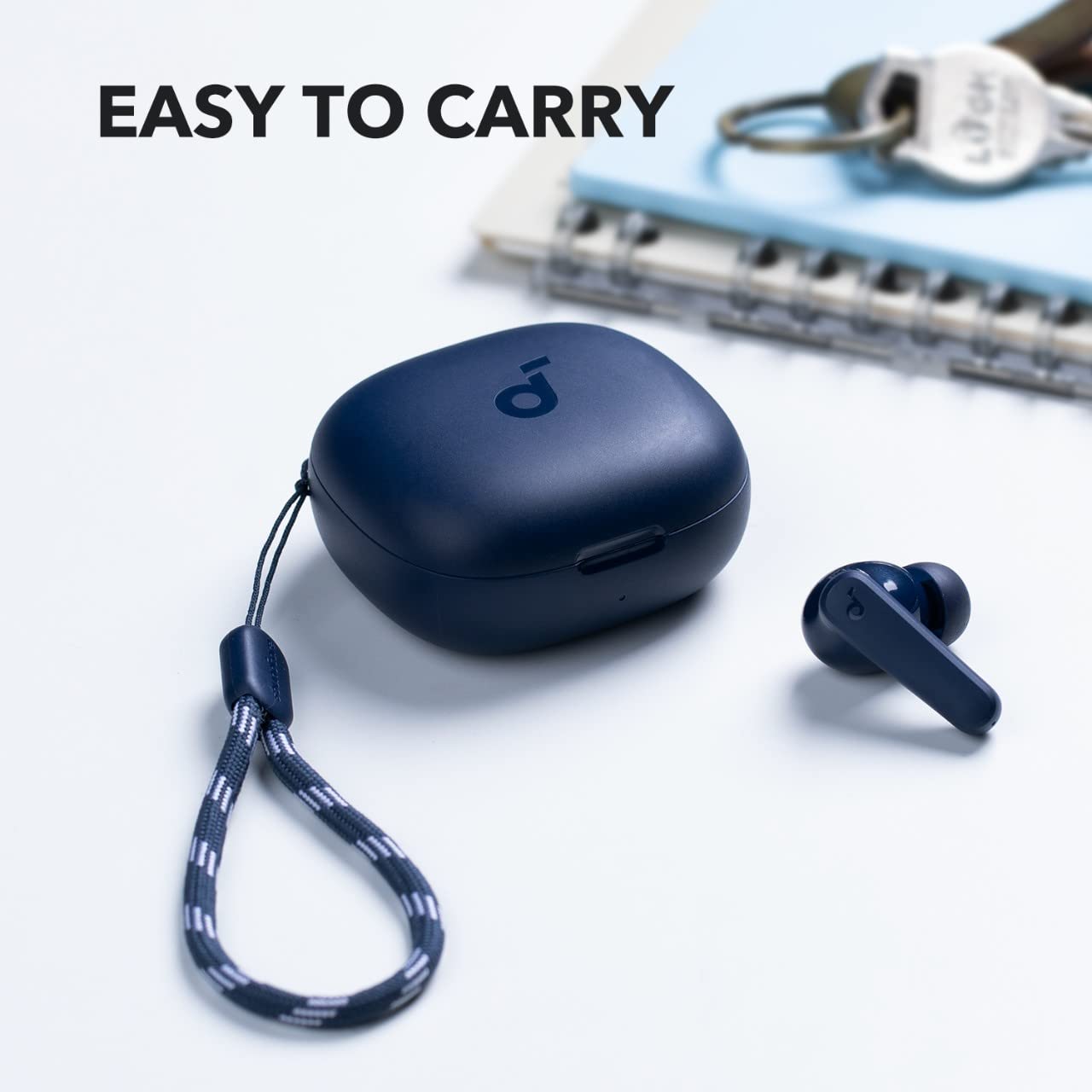 Anker P20i True Wireless Earbuds, 10mm Drivers with Big Bass, Bluetooth 5.3, 30H Long Playtime, IPX5 Water-Resistant, 2 Mics for AI Clear Calls