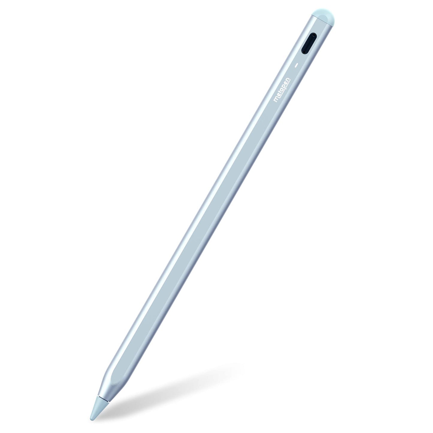 Metapen Pencil A8 Compatible iPad 2X Faster Charge, Palm Rejection, Tilt Sensitivity Stylus Pen Compatible Apple iPad/ Pro 12.9/11/13 Inch, iPad Air 3-6, iPad Mini 5/6