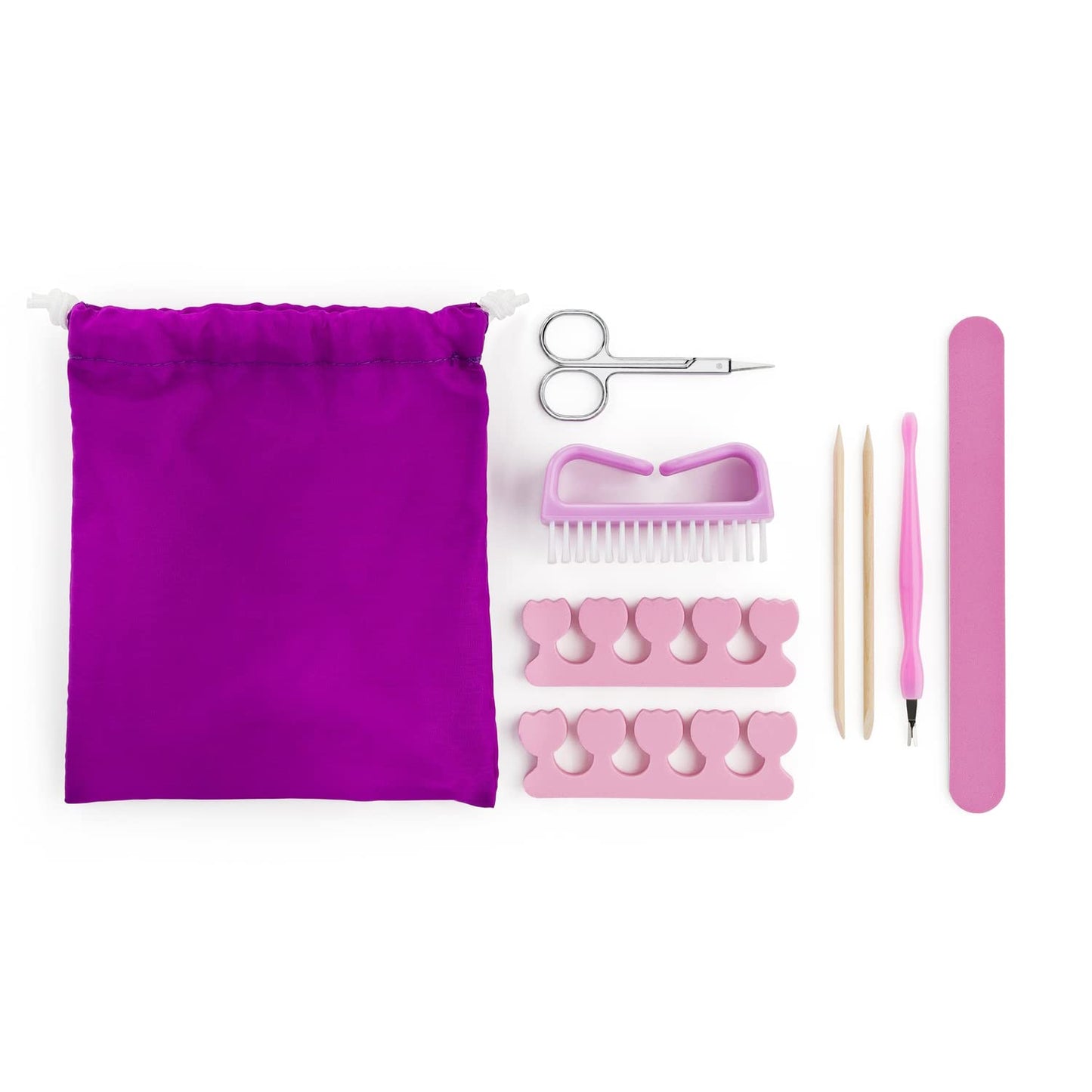 Sensio Spa Pedicure Foot Massager Bath – Heat, Bubbles & 9 Massage Accessories for Ultimate Home Foot Therapy, White & Purple