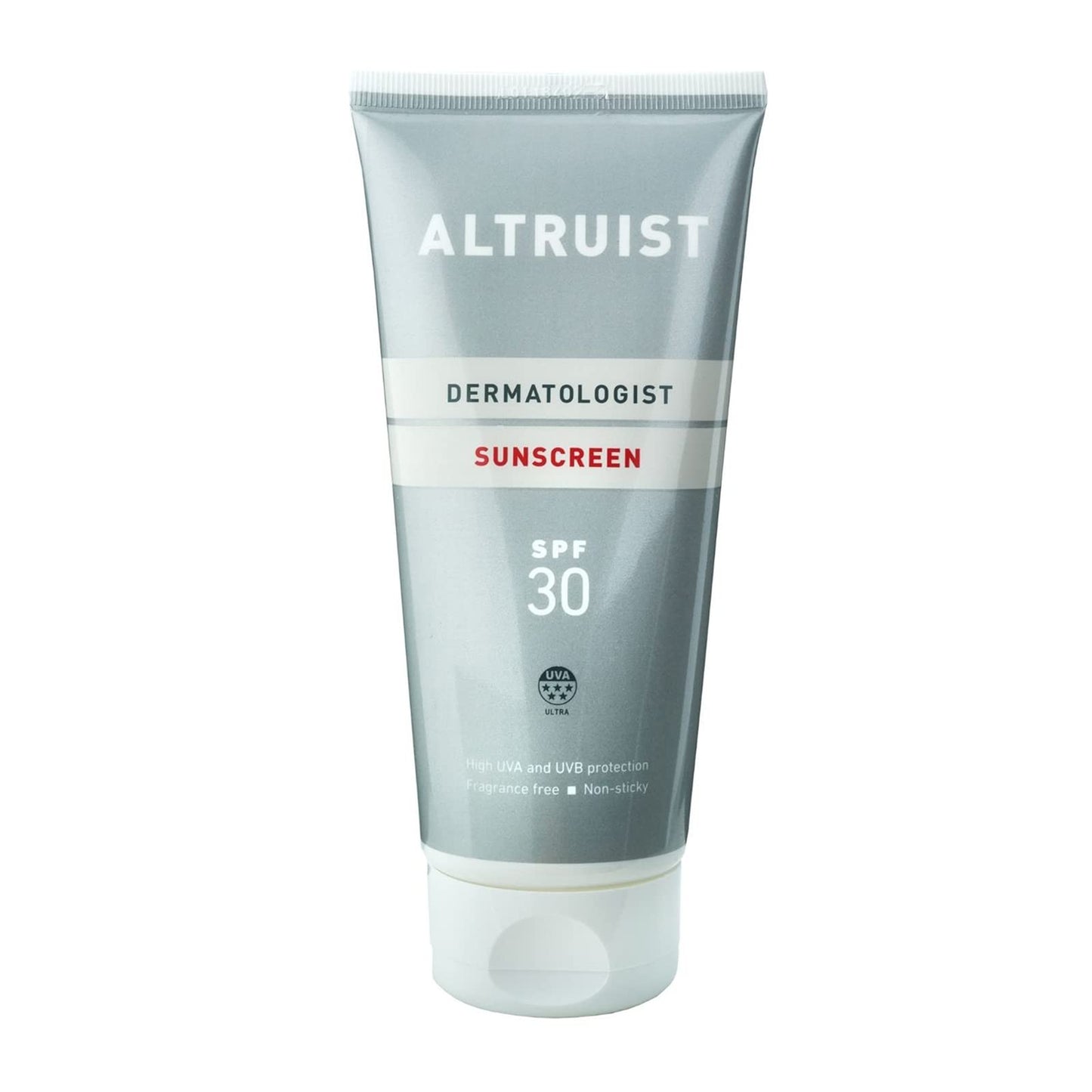 ALTRUIST. Dermatologist Sunscreen SPF 50 – Superior 5-star UVA protection by Dr Andrew Birnie, suitable for sensitive skin