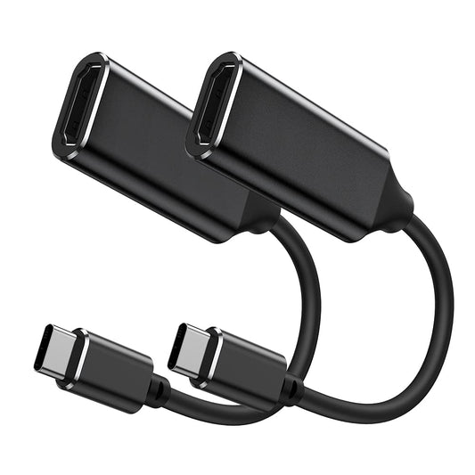 USB C to HDMI Adapter, Type c to HDMI 4K with Video Audio Output for iPhone 15,MacBook Pro Samsung Note, Huawei Mate