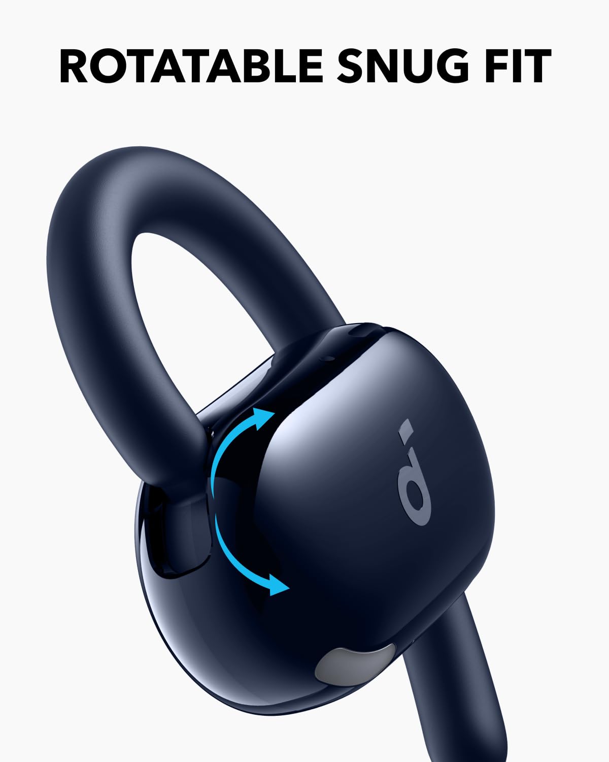 Soundcore V20i by Anker Open-Ear Headphones, Adjustable Ear Hooks, Ultra-Comfort, Snug Fit, Powerful Sound, Clear Calls,Bluetooth