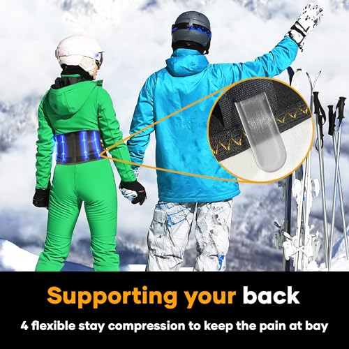 MEDiBrace Back Support Belt Back Brace for Lower Lumbar Pain Relief for Men and Women - Medical Grade Orthopaedic Waist Compression for Sciatica Nerve, Scoliosis