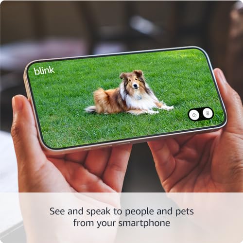 New Blink Mini 2 – Plug-in smart security camera, HD night view in colour, built-in spotlight, two-way audio, motion detection, works with Alexa (Black)
