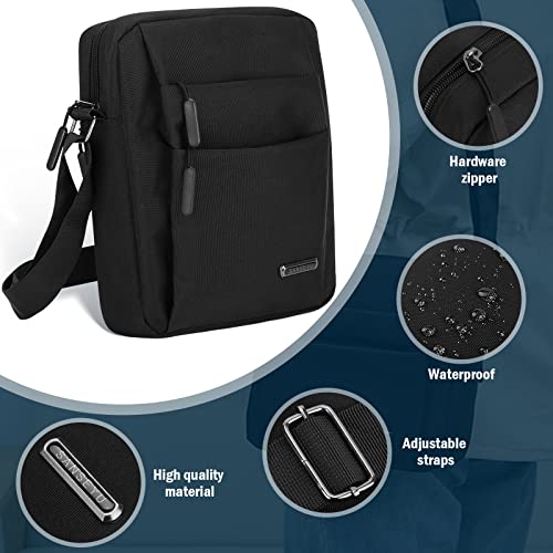 Messenger Bag Shoulder Crossbody Bags Men's Small Side Casual Handbag Waterproof Anti Theft Lightweight and Multiple Pockets for Men Women Outdoor Daily Use