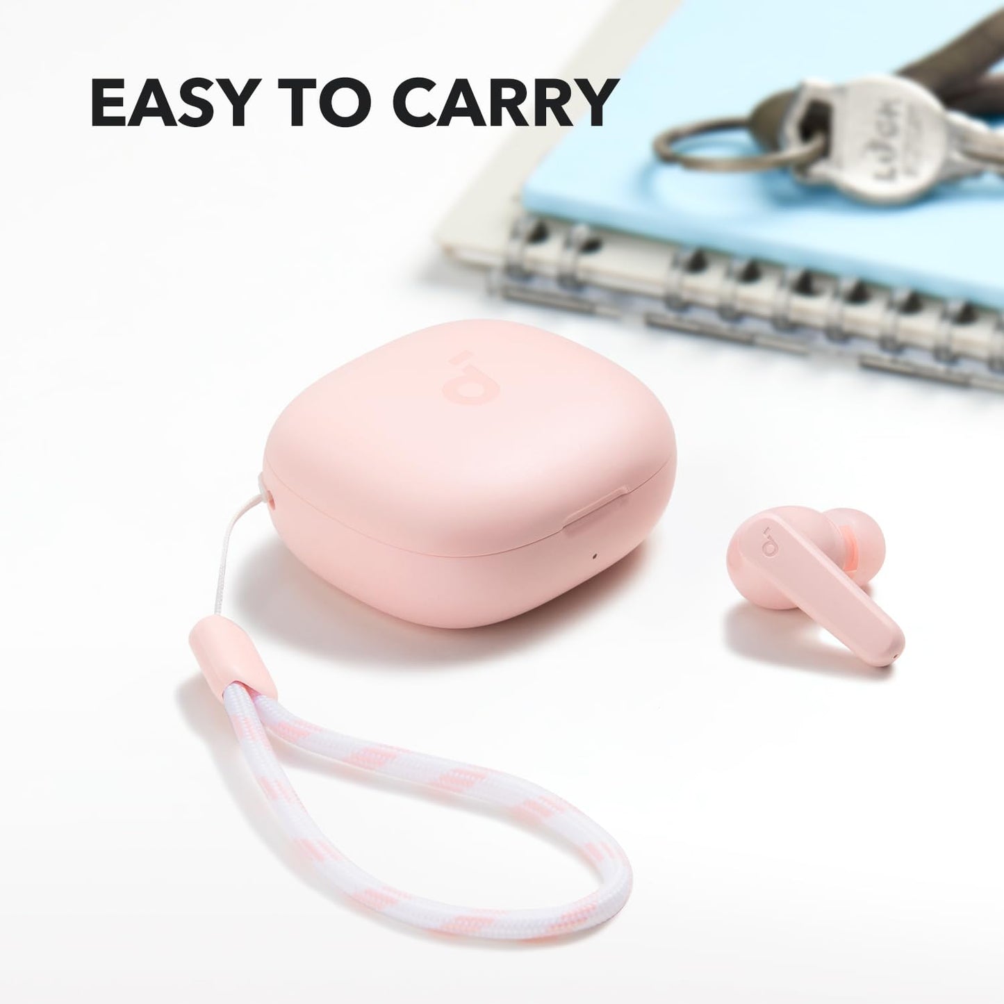 Anker P20i True Wireless Earbuds, 10mm Drivers with Big Bass, Bluetooth 5.3, 30H Long Playtime, IPX5 Water-Resistant, 2 Mics for AI Clear Calls