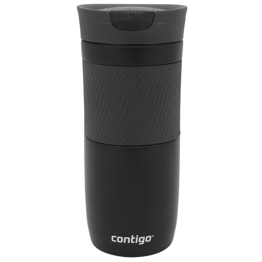 Contigo Byron Snapseal Travel Mug | Stainless Steel Thermal Mug | Vacuum Flask | Leakproof Tumbler | Coffee to Go Mug with BPA Free Easy-Clean Lid
