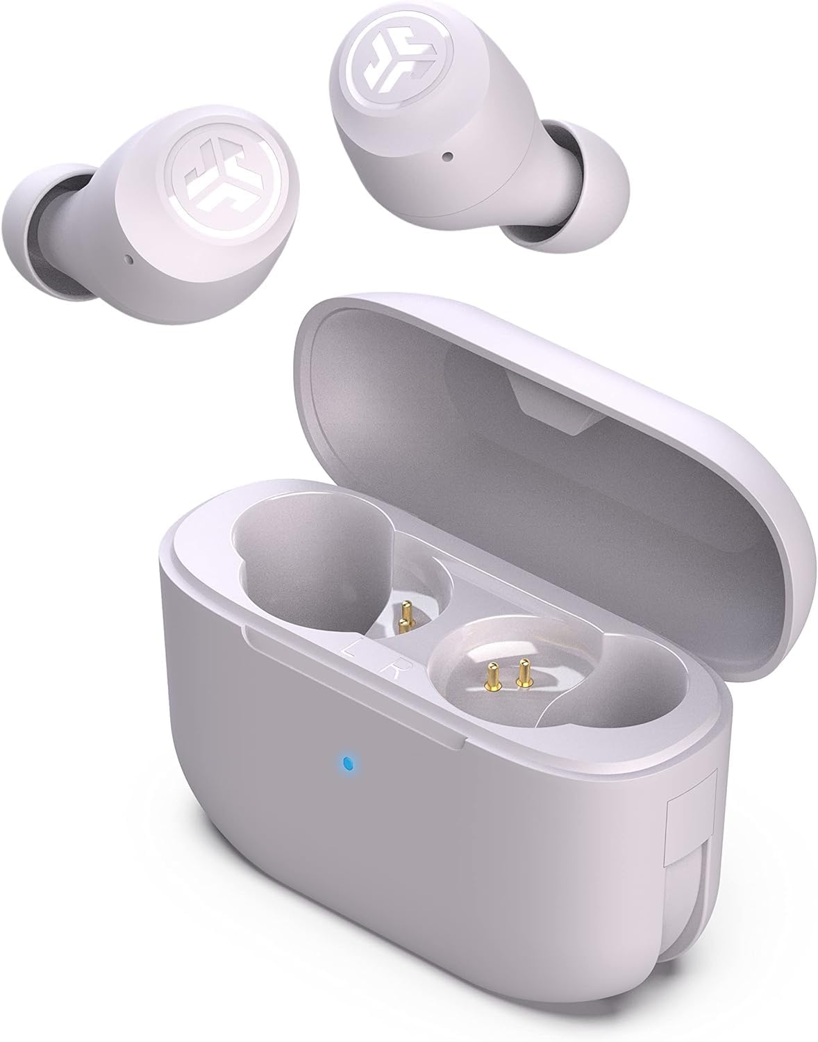 JLab Go Air Pop+ True Wireless Earbuds – Bluetooth Earphones with 35H Playtime, USB-C Charging Case, EQ3 Sound & Multipoint, Black