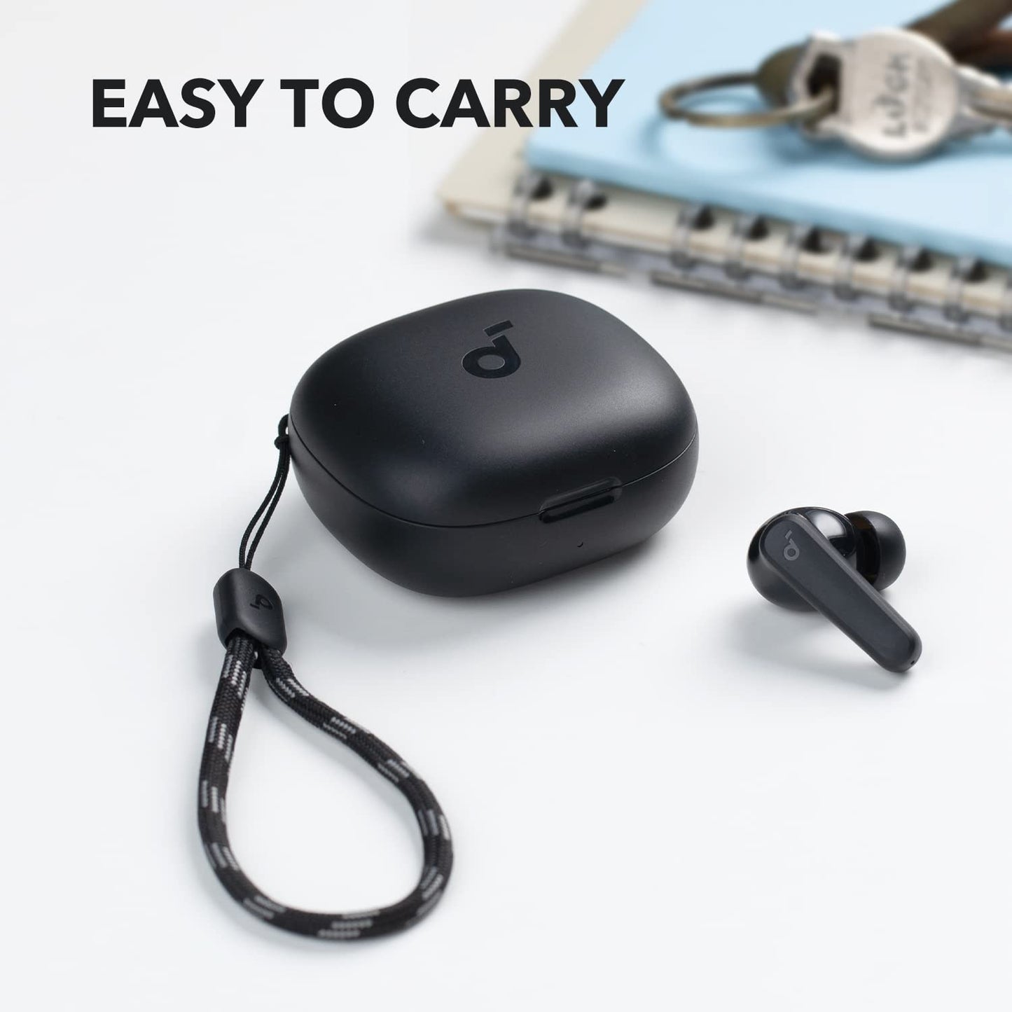 Anker P20i True Wireless Earbuds, 10mm Drivers with Big Bass, Bluetooth 5.3, 30H Long Playtime, IPX5 Water-Resistant, 2 Mics for AI Clear Calls