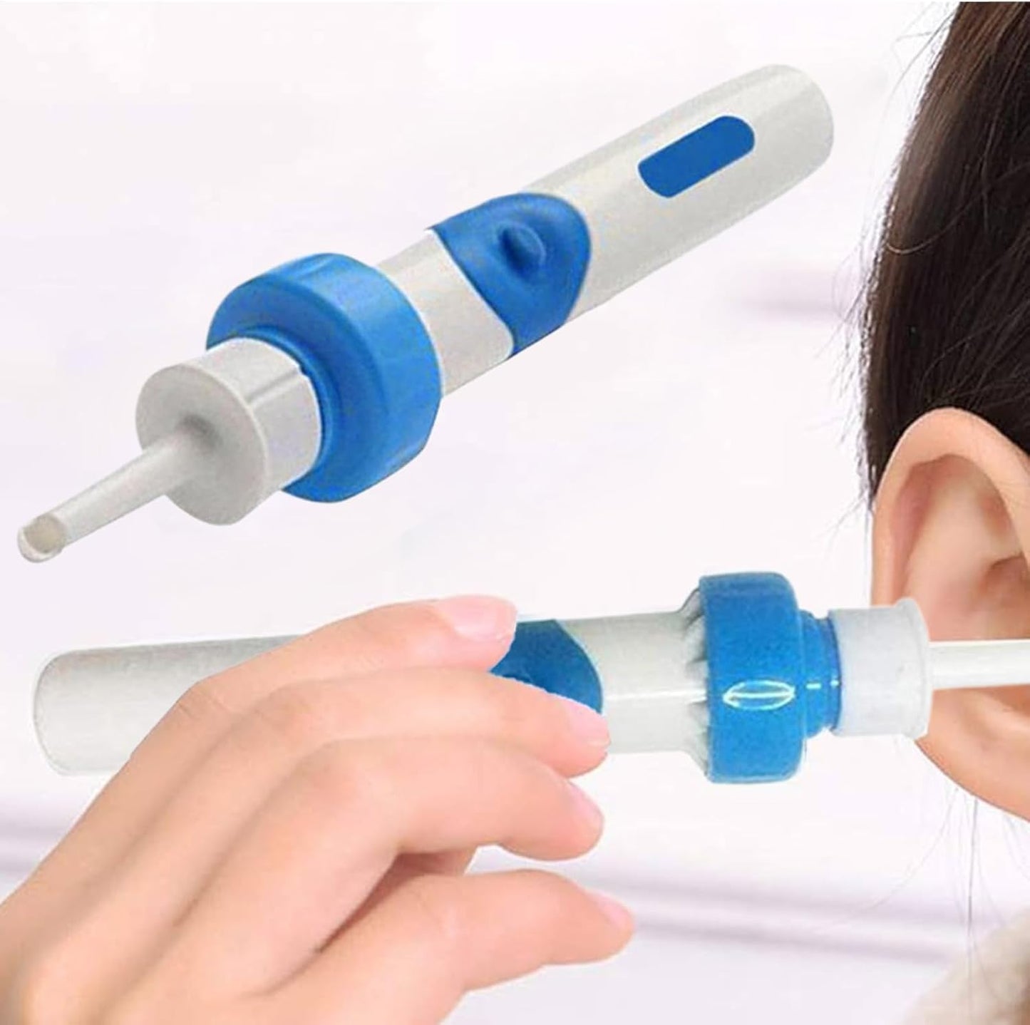 Podofree Painless Earwax Remover Kit – Gentle Silicone Ear Cleaner with Suction for Adults, Kids & Elderly – Compact Ear Flushing Tool for Safe Earwax Removal