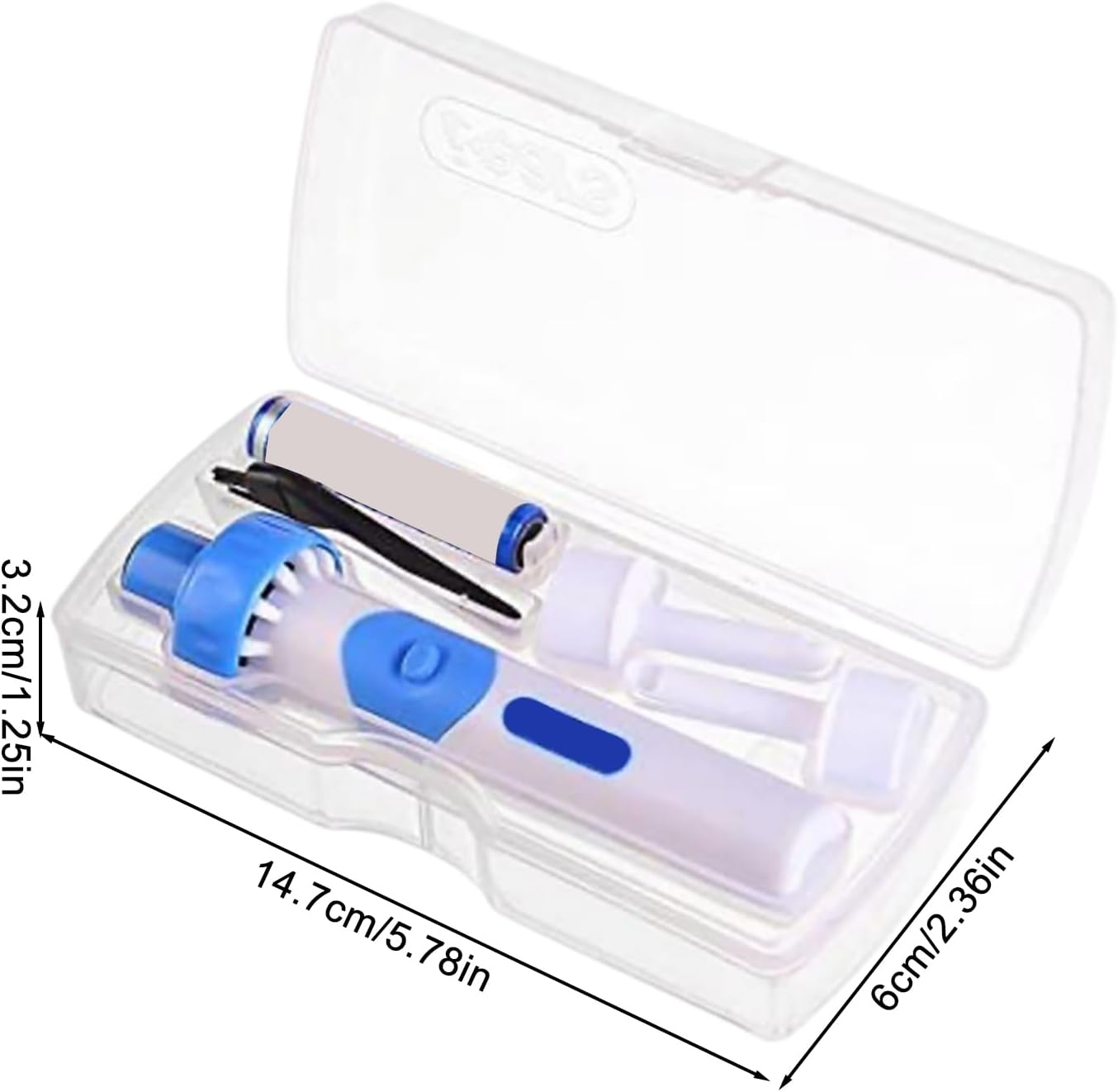 Podofree Painless Earwax Remover Kit – Gentle Silicone Ear Cleaner with Suction for Adults, Kids & Elderly – Compact Ear Flushing Tool for Safe Earwax Removal