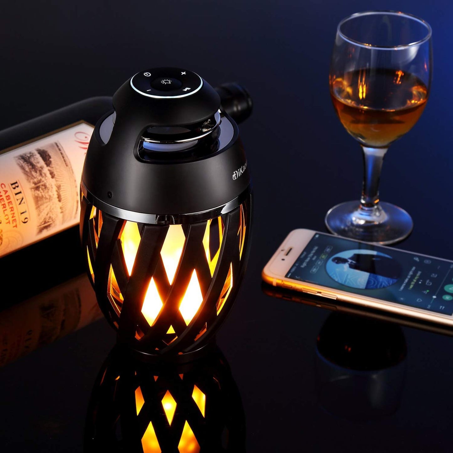 Torch Outdoor Bluetooth Speaker – HD Audio, Bass, Gift for Men & Dad