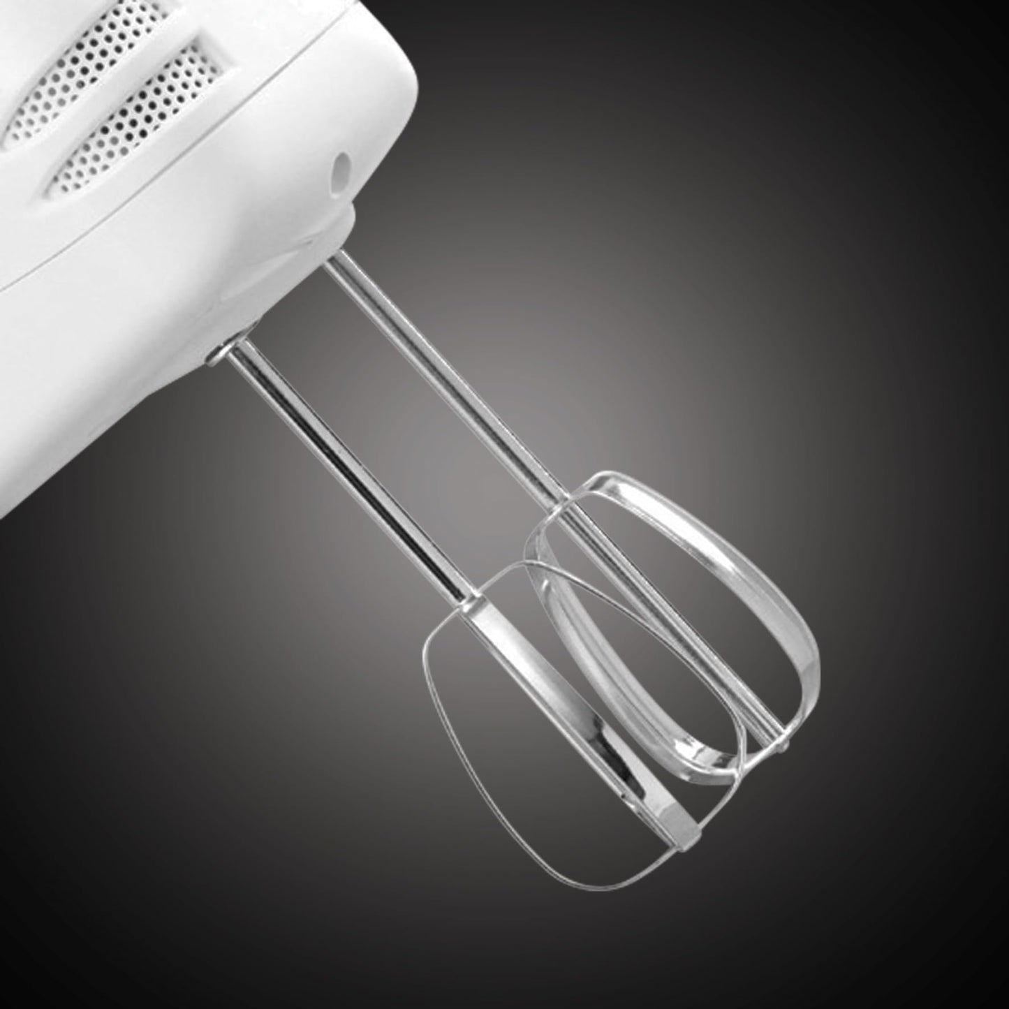 Russell Hobbs Food Collection Electric Hand Mixer – 6 Speeds, Easy Release, Fingertip Control, Chrome Beaters, 125W