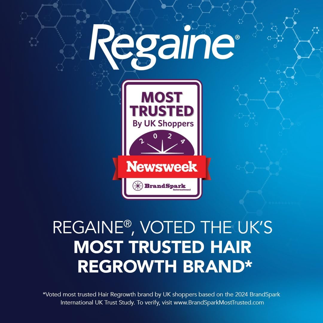 Regaine For Men Hair Regrowth Foam 3 x 73ml Packing May Vary