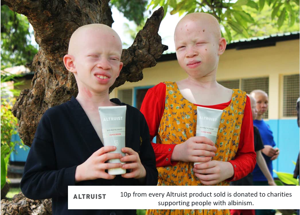 ALTRUIST. Dermatologist Sunscreen SPF 50 – Superior 5-star UVA protection by Dr Andrew Birnie, suitable for sensitive skin