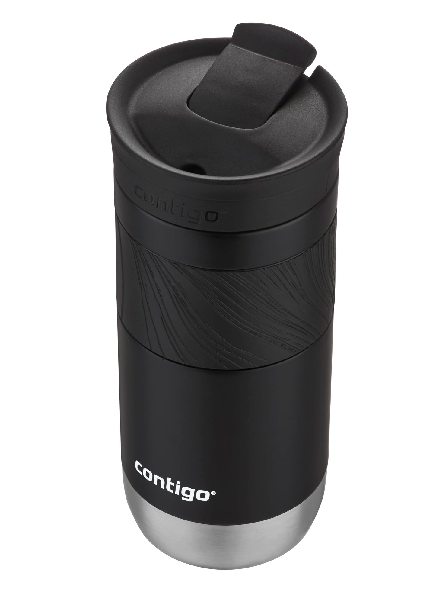 Contigo Byron Snapseal Travel Mug | Stainless Steel Thermal Mug | Vacuum Flask | Leakproof Tumbler | Coffee to Go Mug with BPA Free Easy-Clean Lid