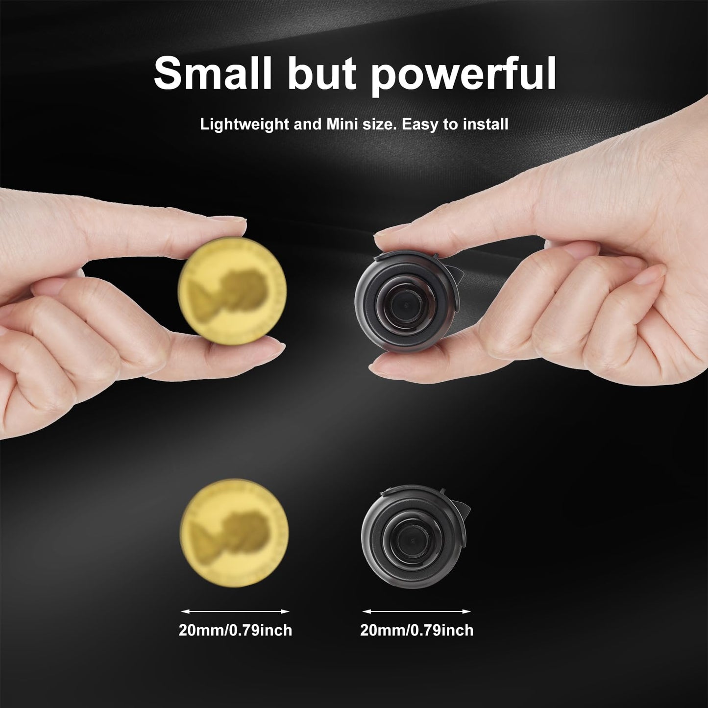 RANBENKY Hidden Camera Full HD 1080P Wireless Hidden Cameras Security Camera Indoor Nanny Cam with Night Vision Motion Detection App Control Mini Camera for Home Security Monitoring X5