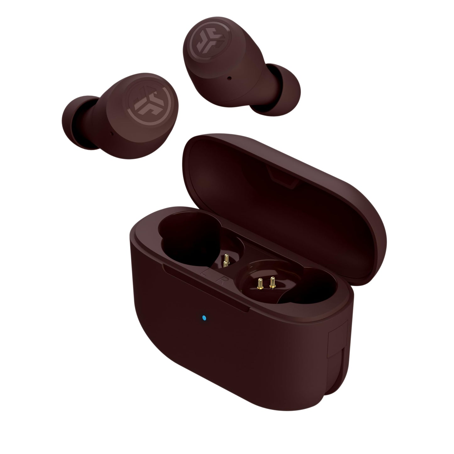 JLab Go Air Pop+ True Wireless Earbuds – Bluetooth Earphones with 35H Playtime, USB-C Charging Case, EQ3 Sound & Multipoint, Black