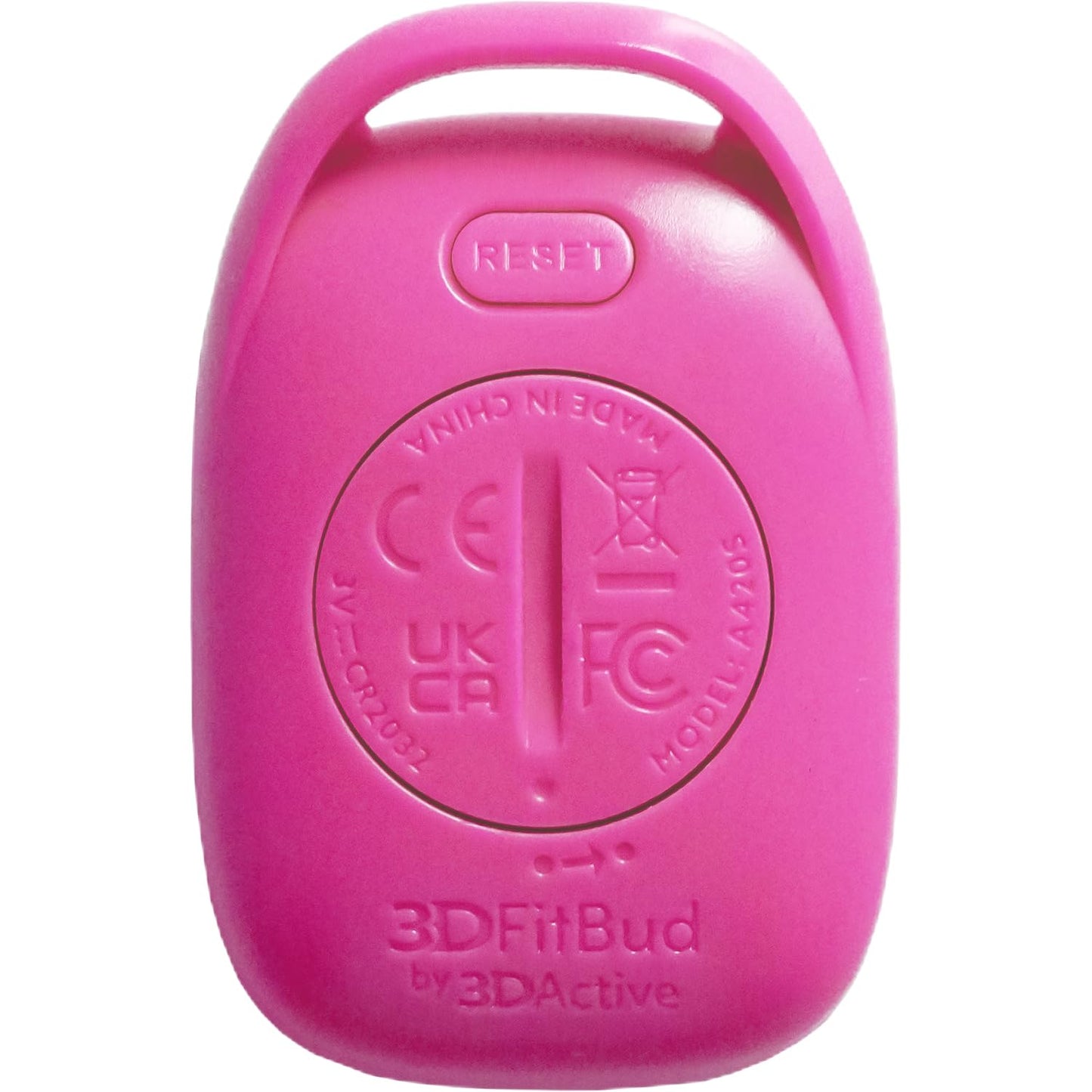 3DFitBud Simple Step Counter Walking 3D Pedometer with Clip and Lanyard, A420S