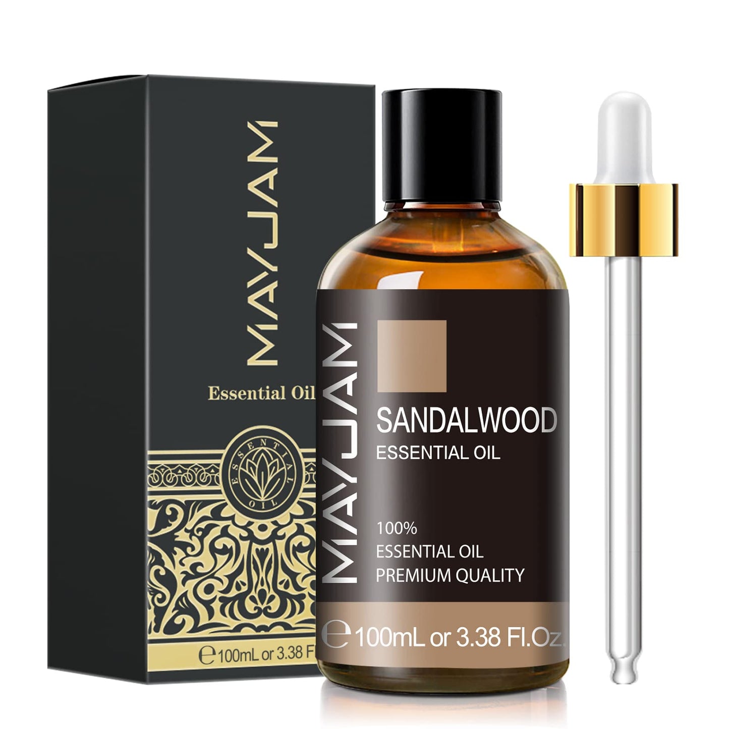 MAYJAM Lavender Essential Oils 100ML, Lavender Oil for Diffuser, Humidifier, DIY, Home, Office