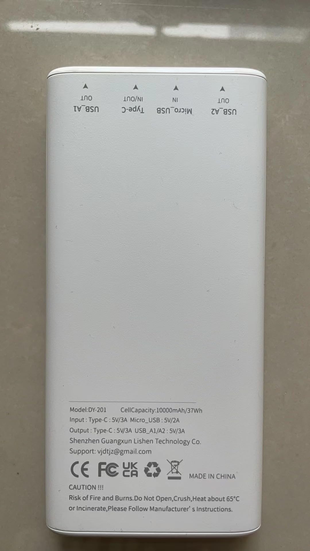 Power Bank, 10000mAh High-Speed Charging Dual Current Mode Battery Pack with USB C Input & Output, PD15W PowerBank for iPhone Plus Pro Max Mini Samsung Xiaomi iPad
