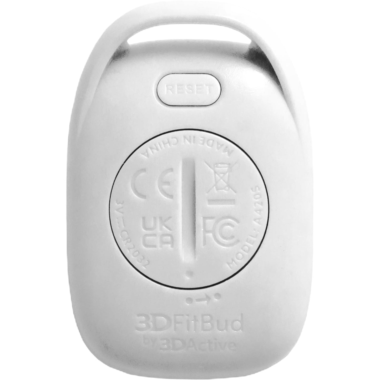 3DFitBud Simple Step Counter Walking 3D Pedometer with Clip and Lanyard, A420S