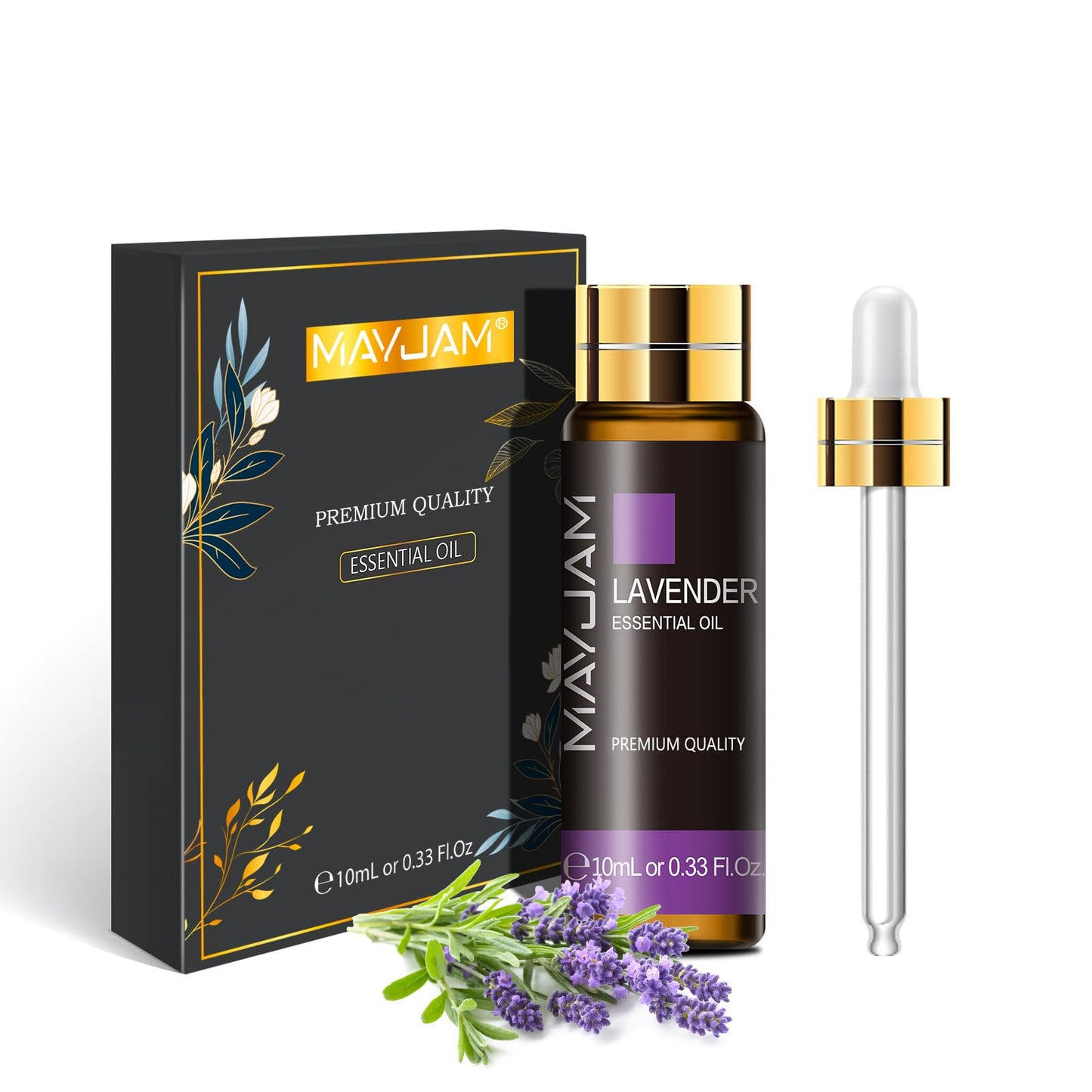 MAYJAM Lavender Essential Oils 100ML, Lavender Oil for Diffuser, Humidifier, DIY, Home, Office